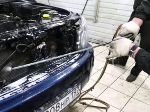 Ремонт системы охлаждения автомобиля - чистка радиатора